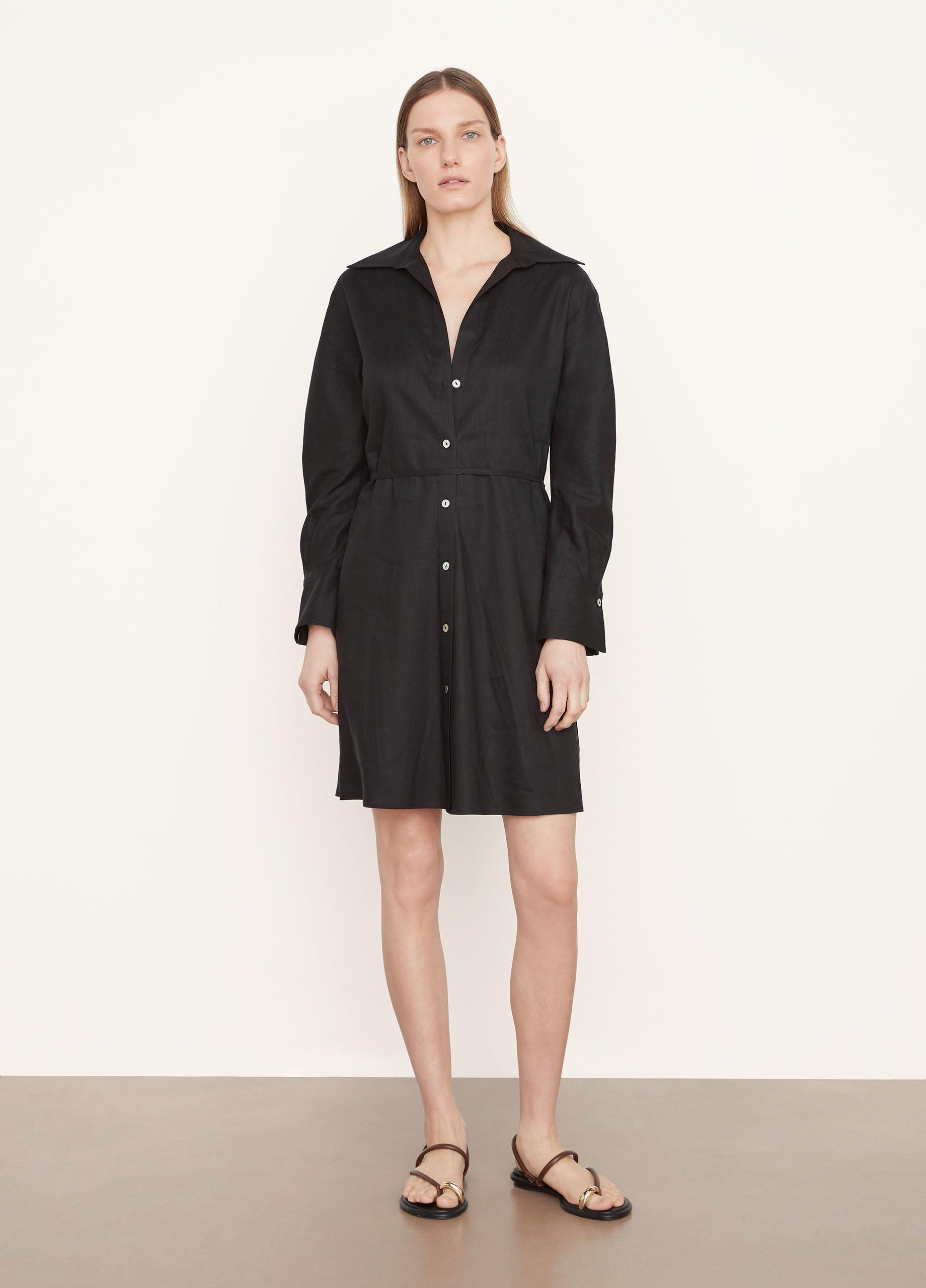 Tie-Back Shirt Dress image number 0