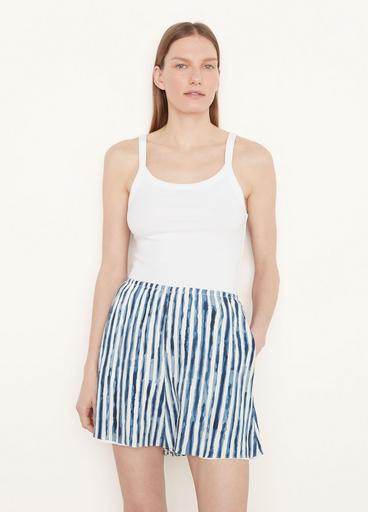 Painterly Stripe Pull-On Short image number 1