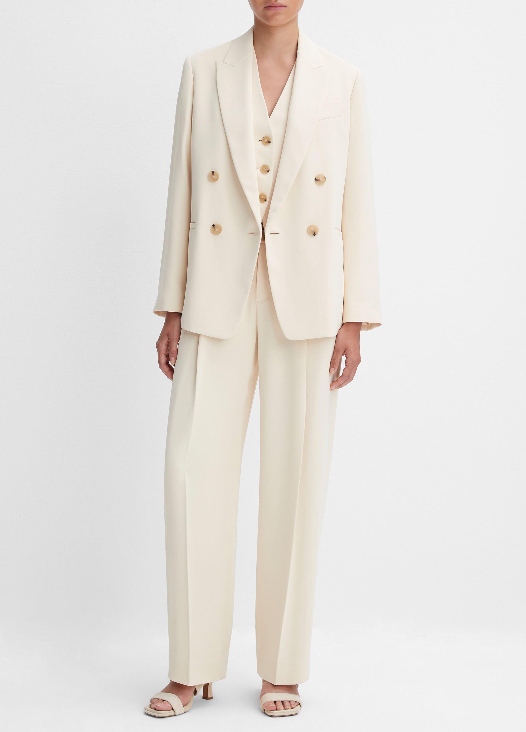 Crepe Suit Blazer