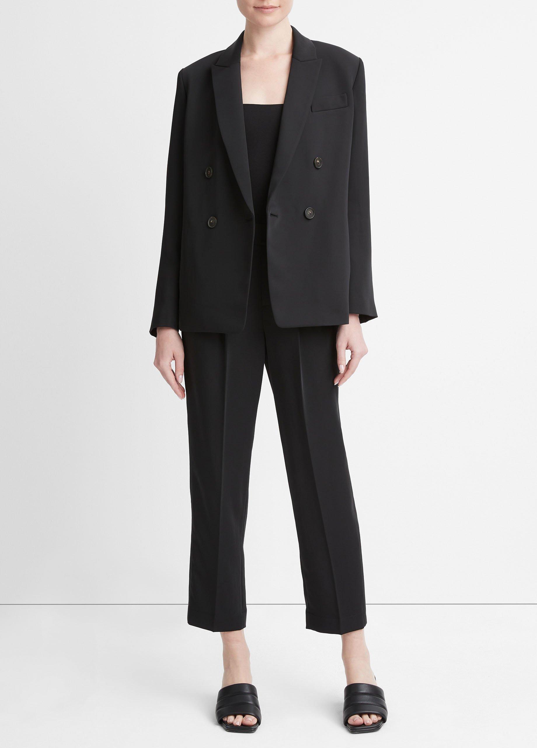 Soft Double-Breasted Blazer in Women's Private Vault Sale | Vince