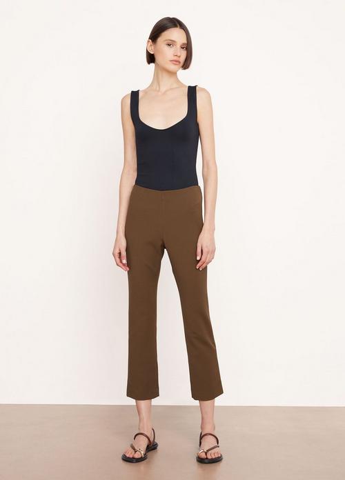 High-Rise Crop Flare Pant