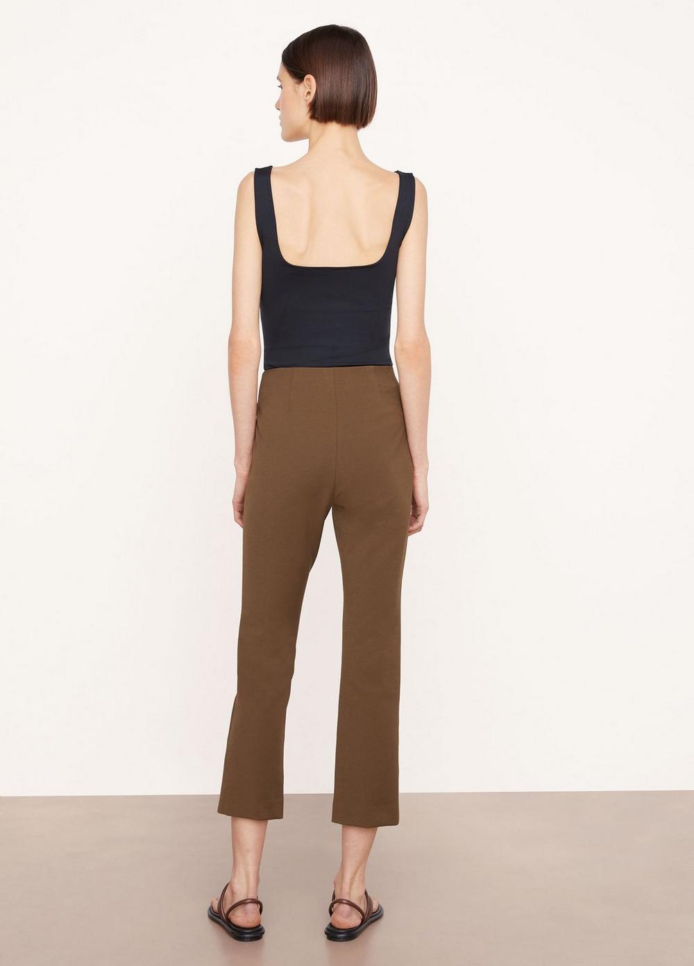 High-Rise Crop Flare Pant in Pants & Shorts | Vince