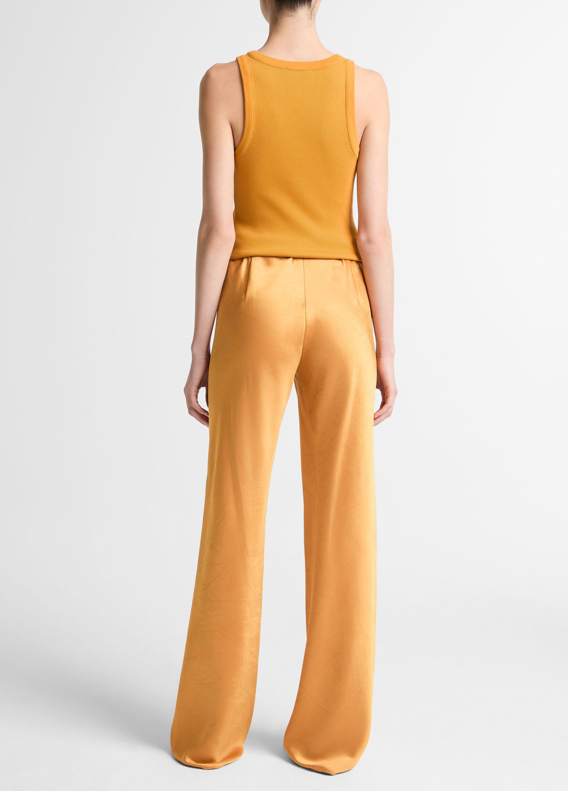 Colette High-Rise Crushed Satin Bias Pant image number 2