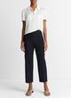 Linen-Blend Tapered Pull-On Pant image number 0