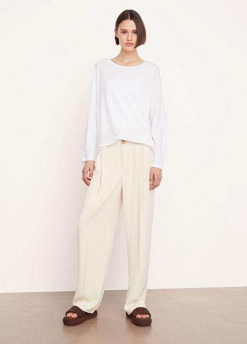 Boat Neck Dolman Long Sleeve T-Shirt