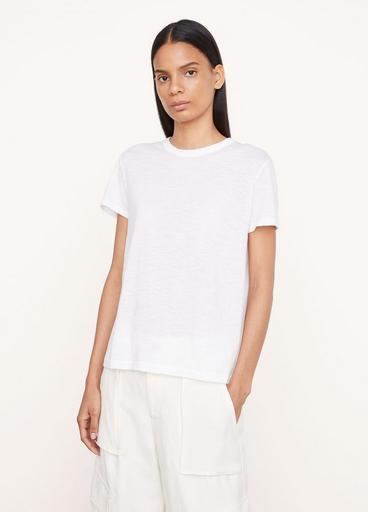 Pima Cotton Short Sleeve Relaxed T-Shirt image number 1