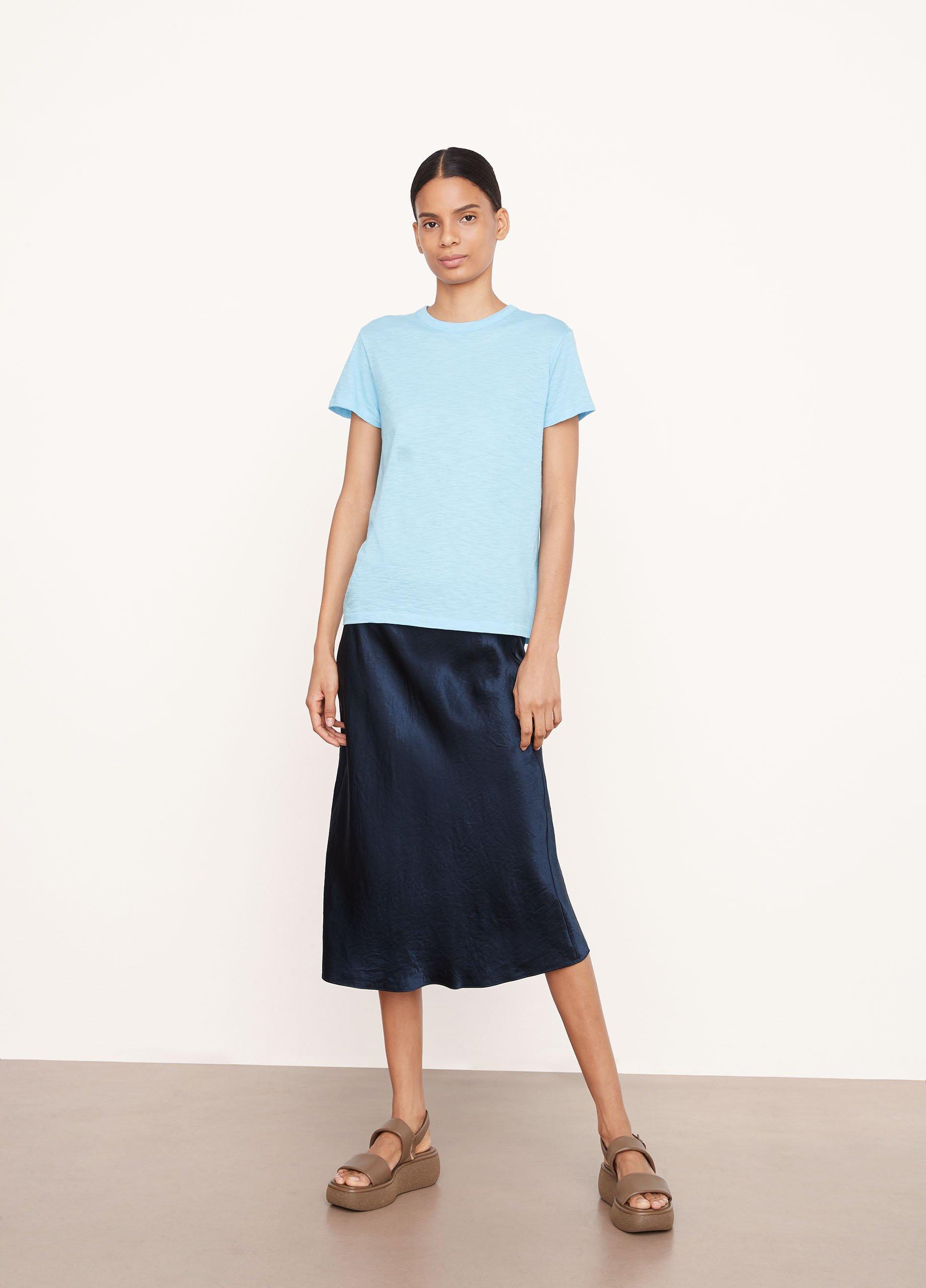 Pima Cotton Short Sleeve Relaxed T-Shirt image number 0