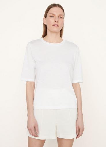 Easy Elbow-Sleeve T-Shirt image number 1
