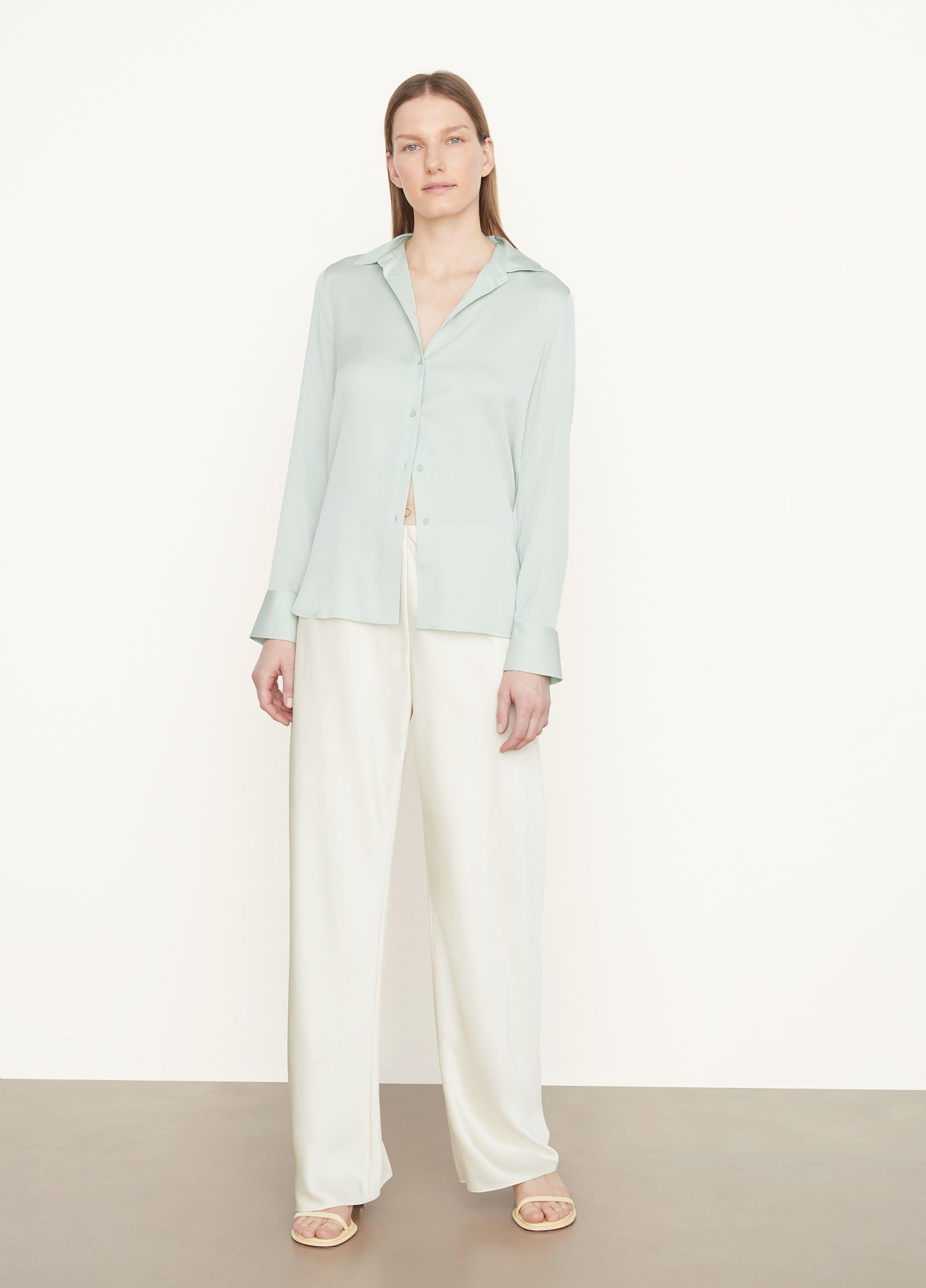 Stretch-Silk Slim-Fitted Shirt image number 0