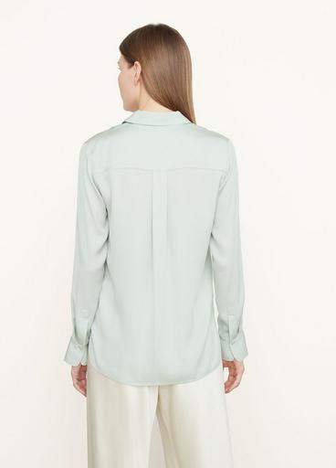 Stretch-Silk Slim-Fitted Shirt image number 3
