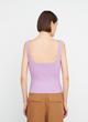 Ribbed Square-Neck Tank image number 3