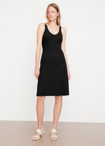 Ribbed Midi Dress in Dresses & Skirts | Vince