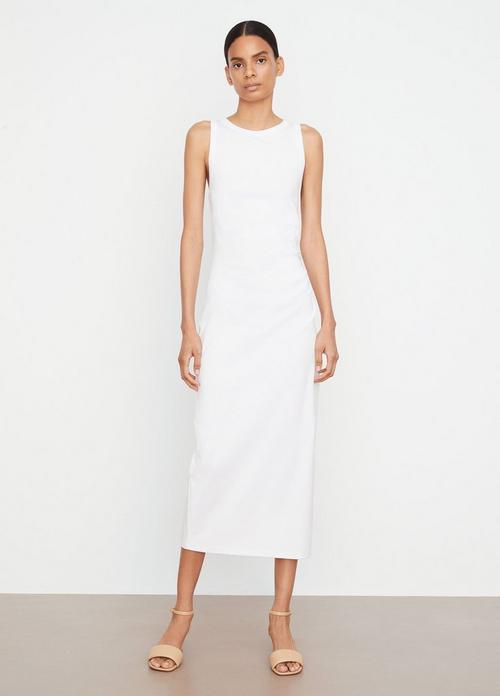 Side Drape Tank Dress
