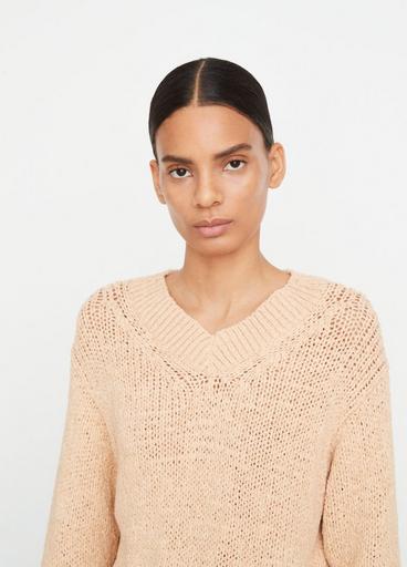 Drop Shoulder V-Neck Sweater in Sweaters | Vince