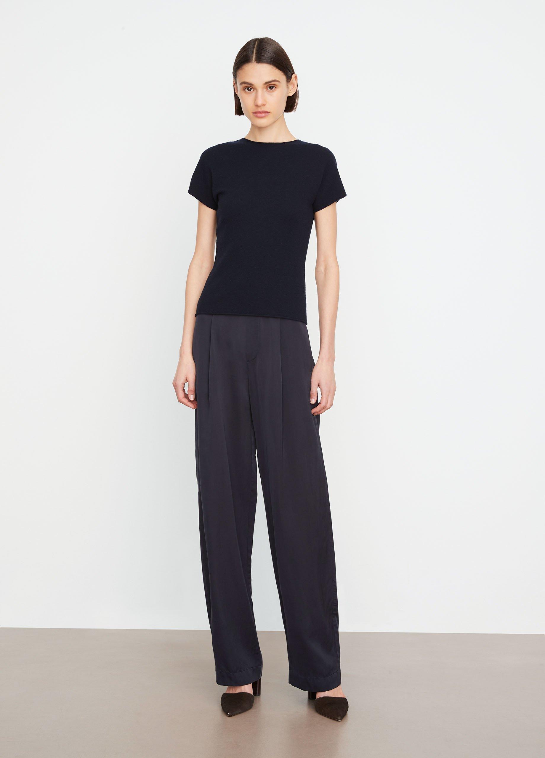 Wool-Blend Knit T-Shirt image number 0