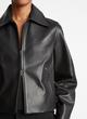 Leather Zip-Front Jacket image number 1