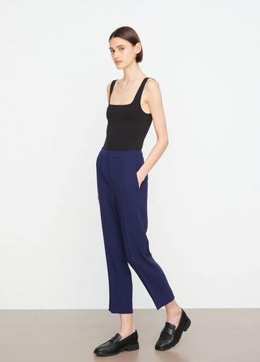 Mid-Rise Pintuck Straight-Leg Pant image number 2