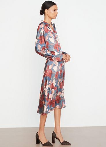 Nouveau Magnolia Belted Shirt Dress in Dresses & Skirts | Vince