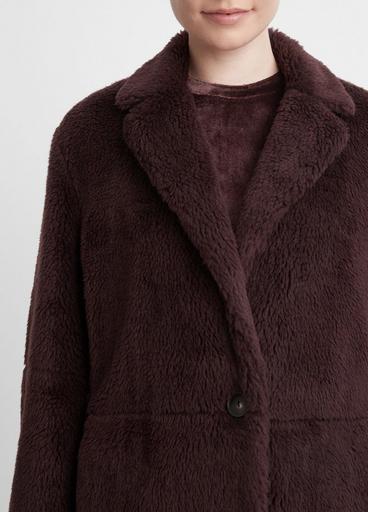 Faux-Shearling Coat in Jackets & Outerwear