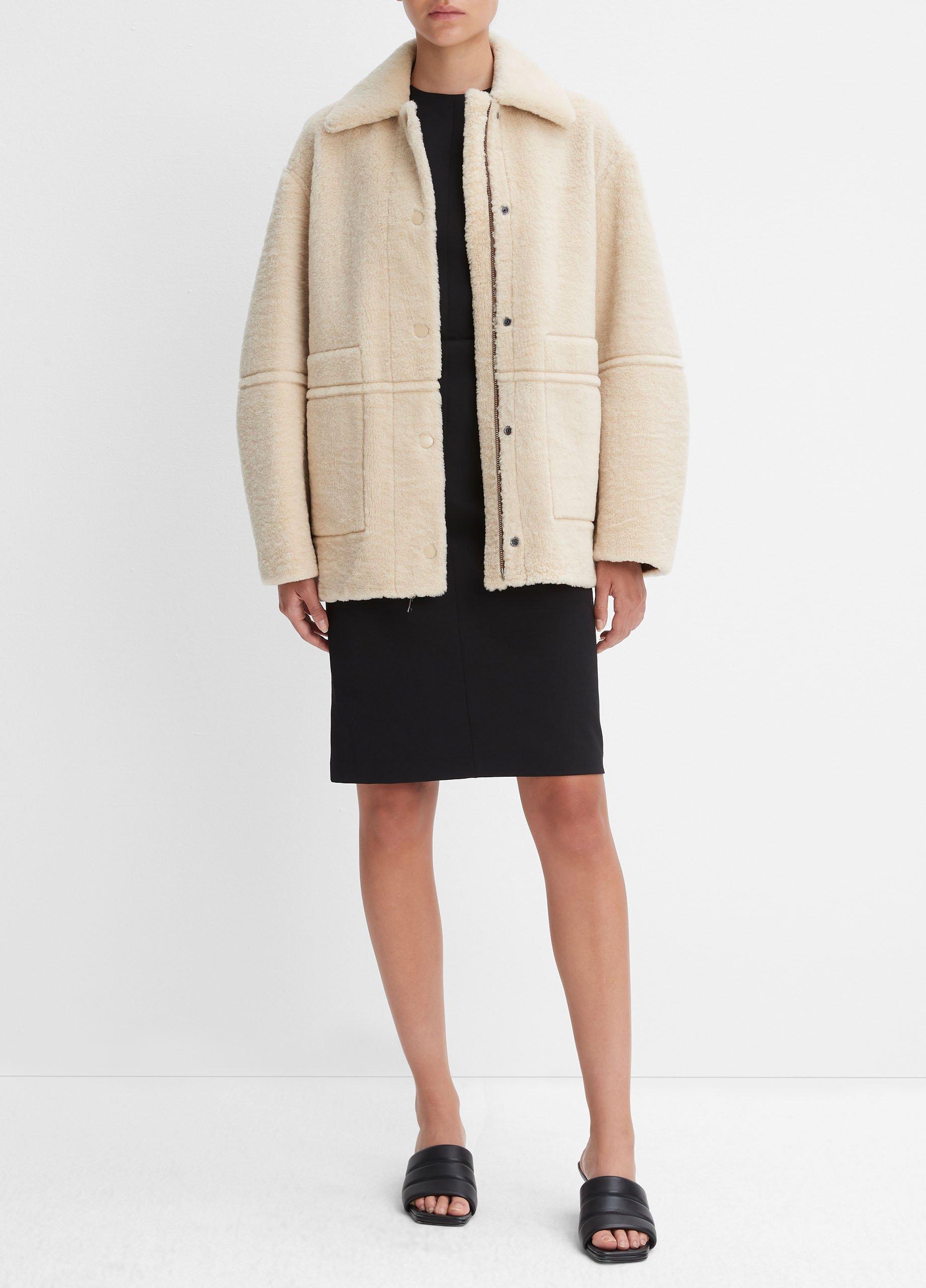 Vince plush sale jacket