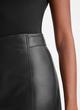 Tailored Leather Skirt image number 1
