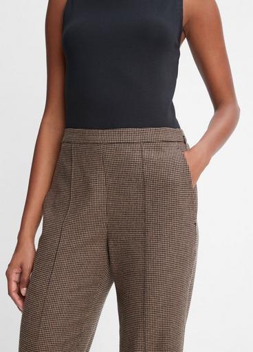 Houndstooth Mid-Rise Pant image number 1