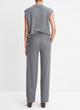 Brushed Wool Mid-Rise Straight-Leg Pant image number 3