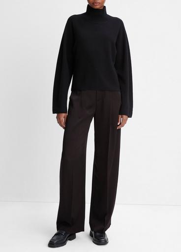 Wool and Cashmere Dolman-Sleeve Turtleneck Sweater image number 0