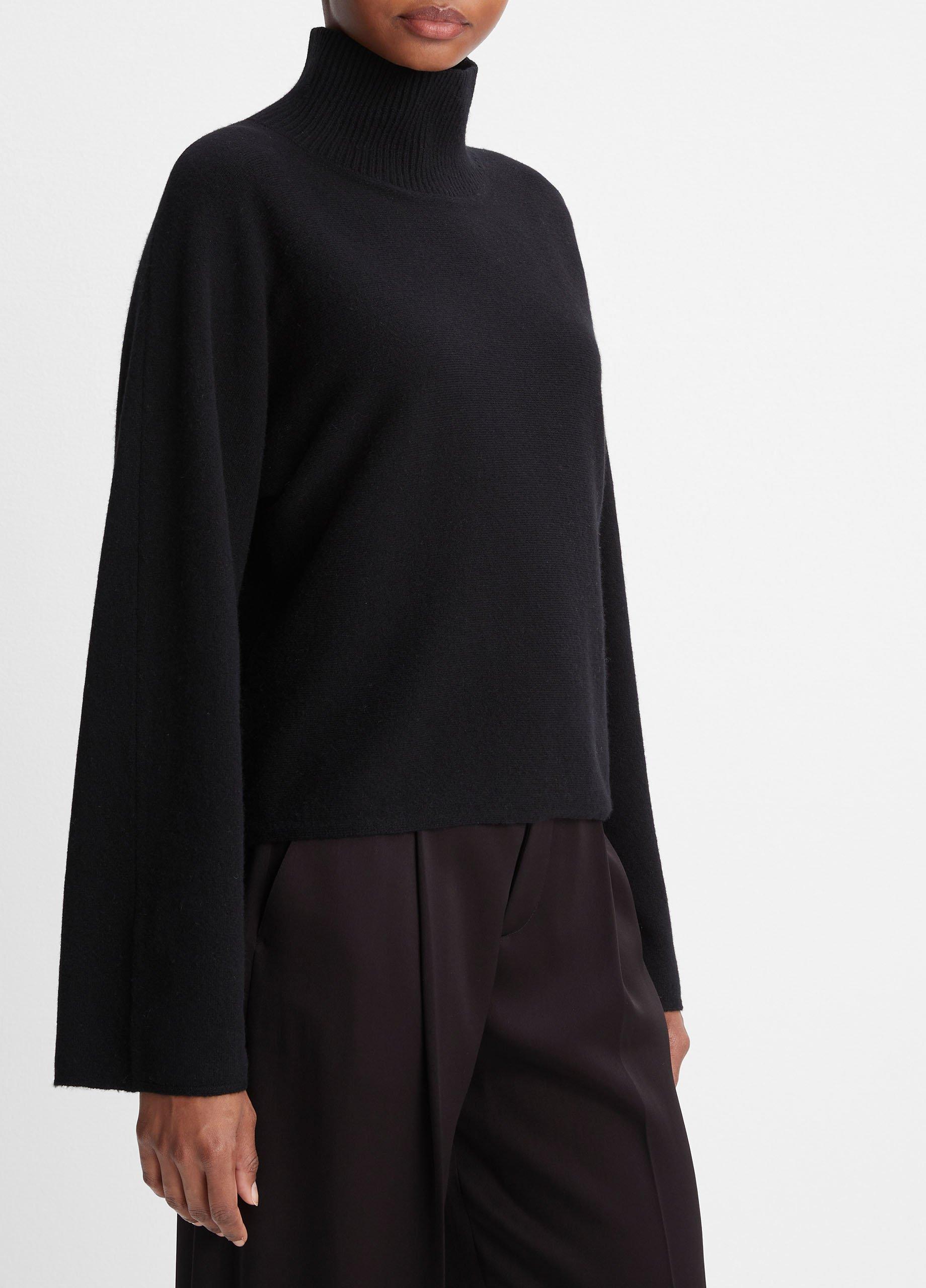 Louis Vuitton Women's Teal Cashmere Turtleneck With Ruffles – Luxuria & Co.