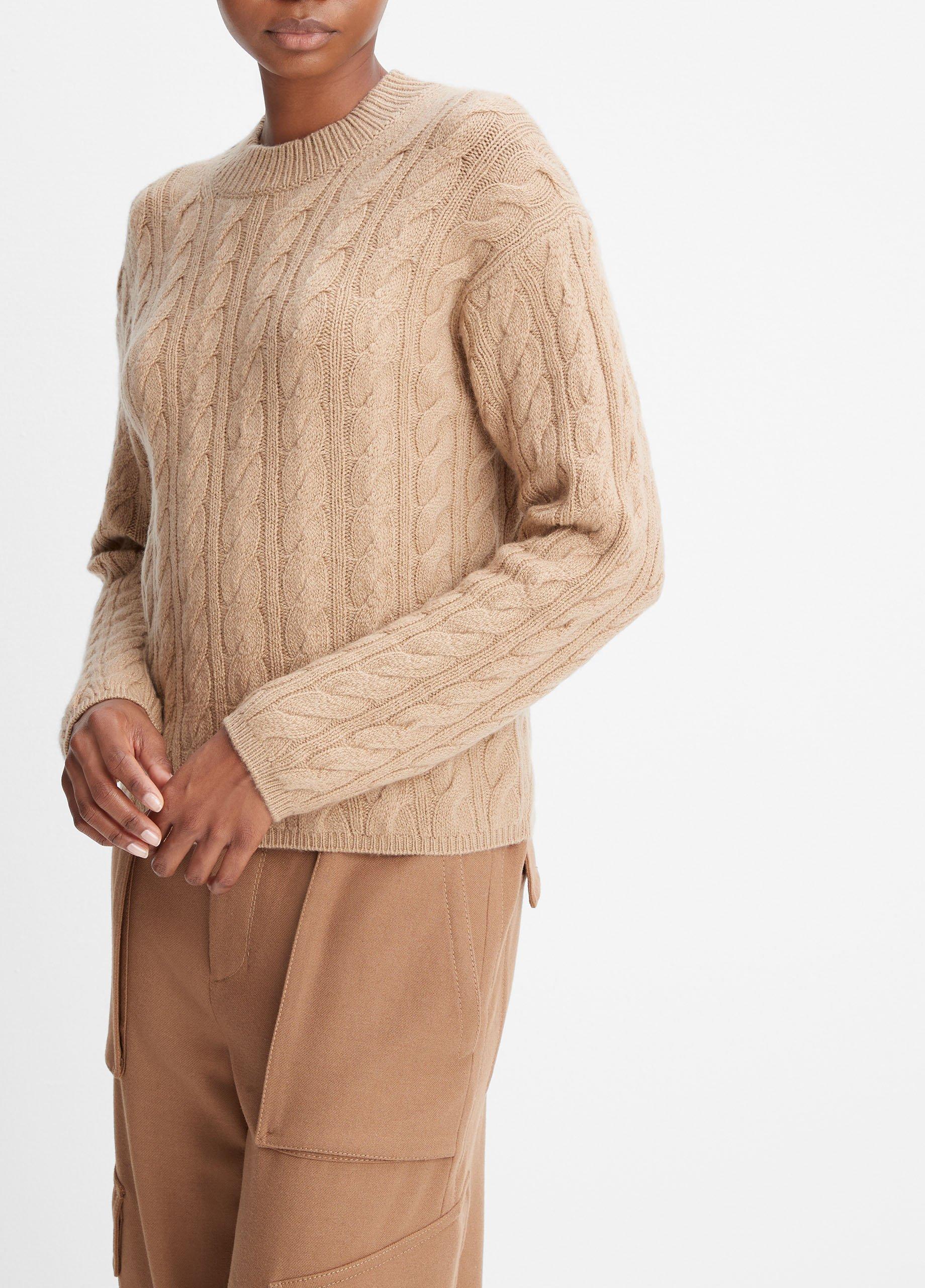 Vince shop cable sweater