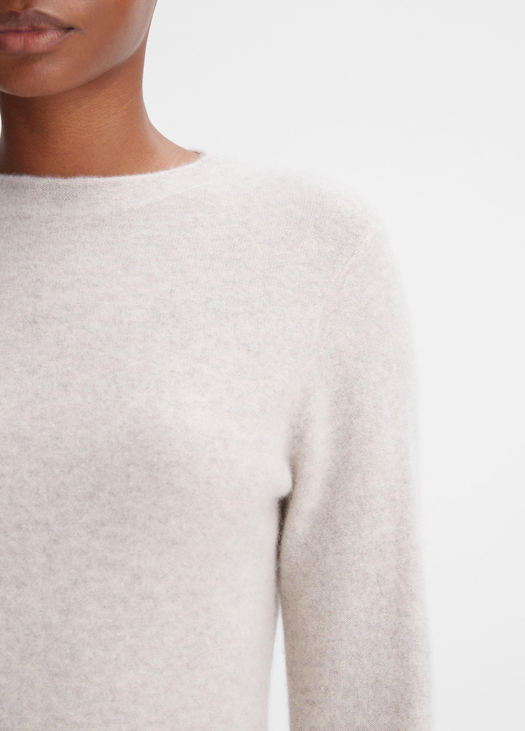 Plush Cashmere Crew Neck Sweater