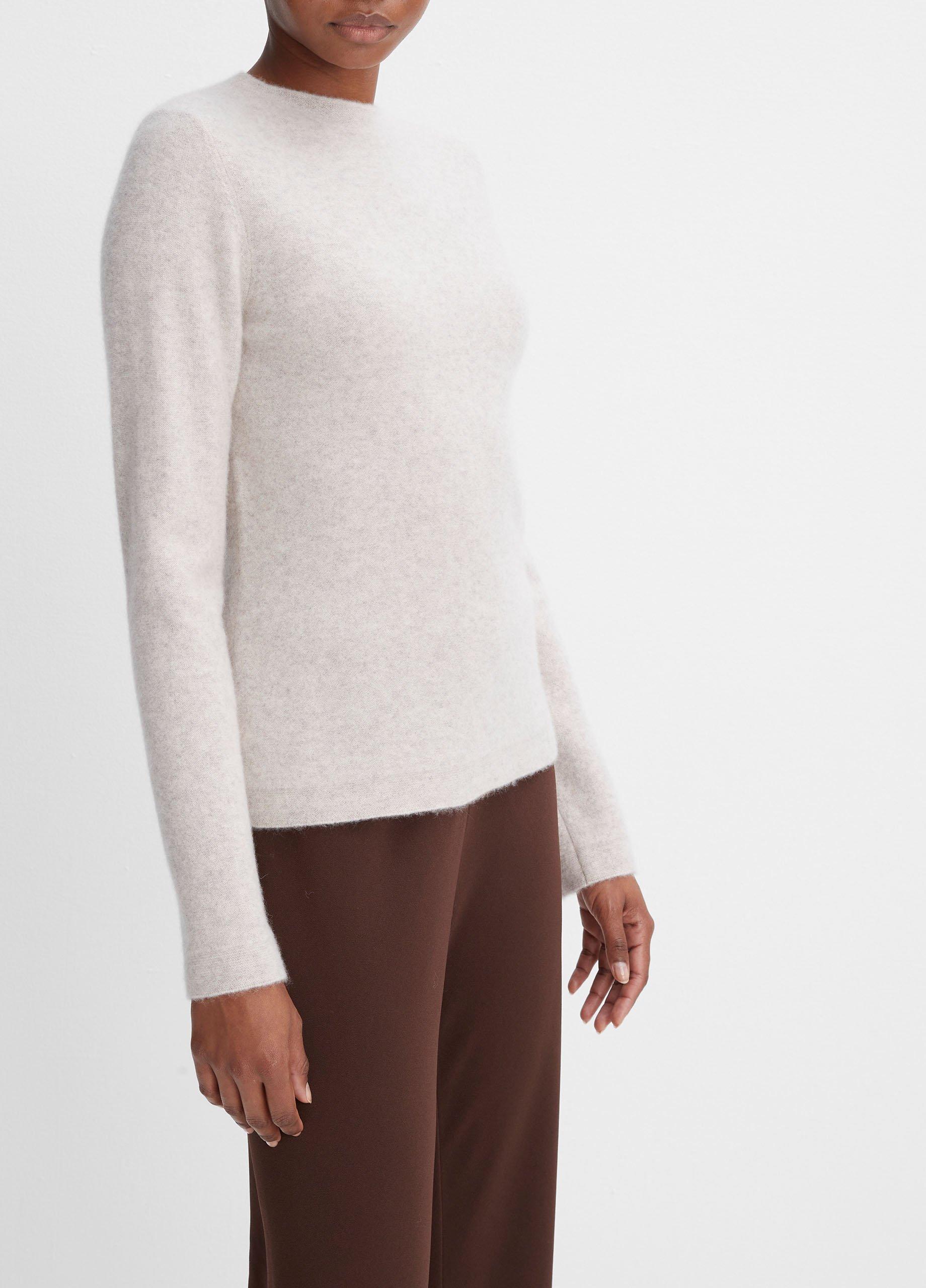 Plush Cashmere Crew Neck Sweater in Sweaters