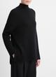 Wool and Cashmere Trapeze Turtleneck Sweater image number 2