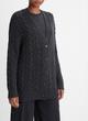 Wool and Cashmere Oversized Twisted Cable Cardigan image number 2