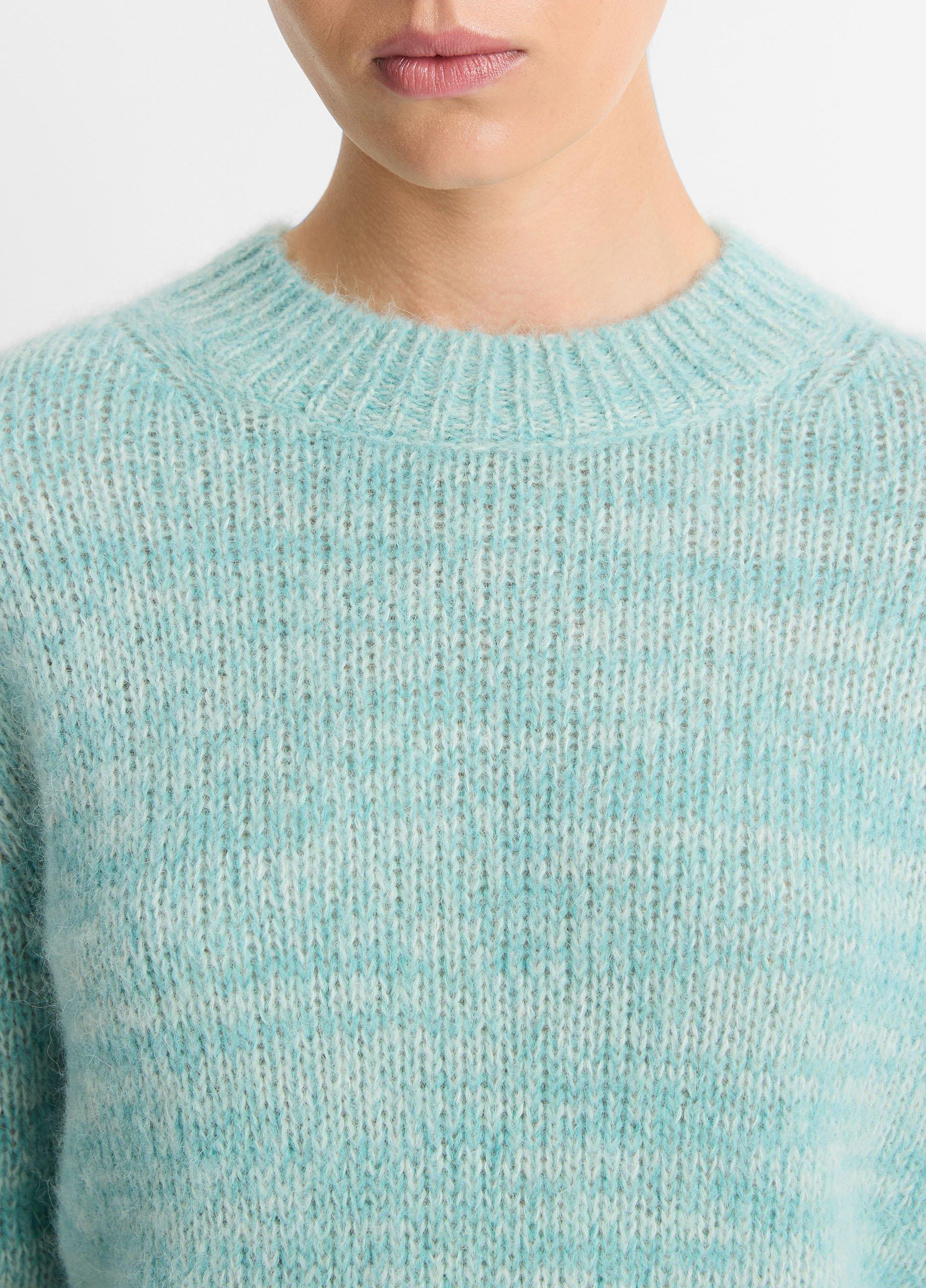 Thumbnail of Italian Marled Alpaca-Blend Crew Neck Sweater