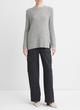 Cashmere Clean-Trim Tunic Sweater image number 0