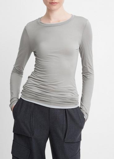 Double-Layer Long-Sleeve T-Shirt image number 1