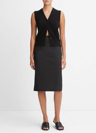 Pull-On Pencil Skirt image number 0