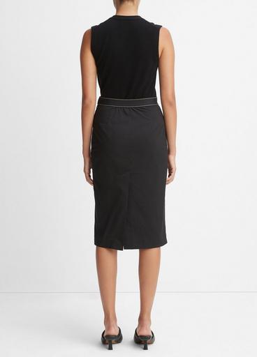 Pull-On Pencil Skirt image number 3