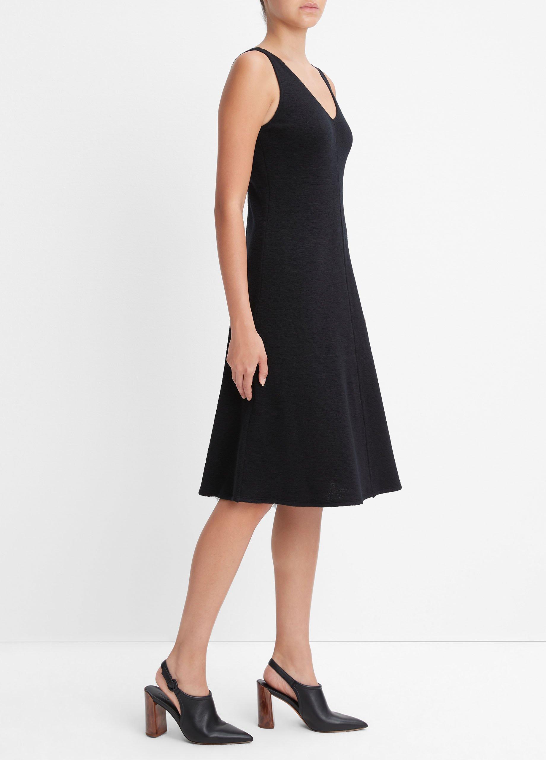 Vince v clearance neck slit dress