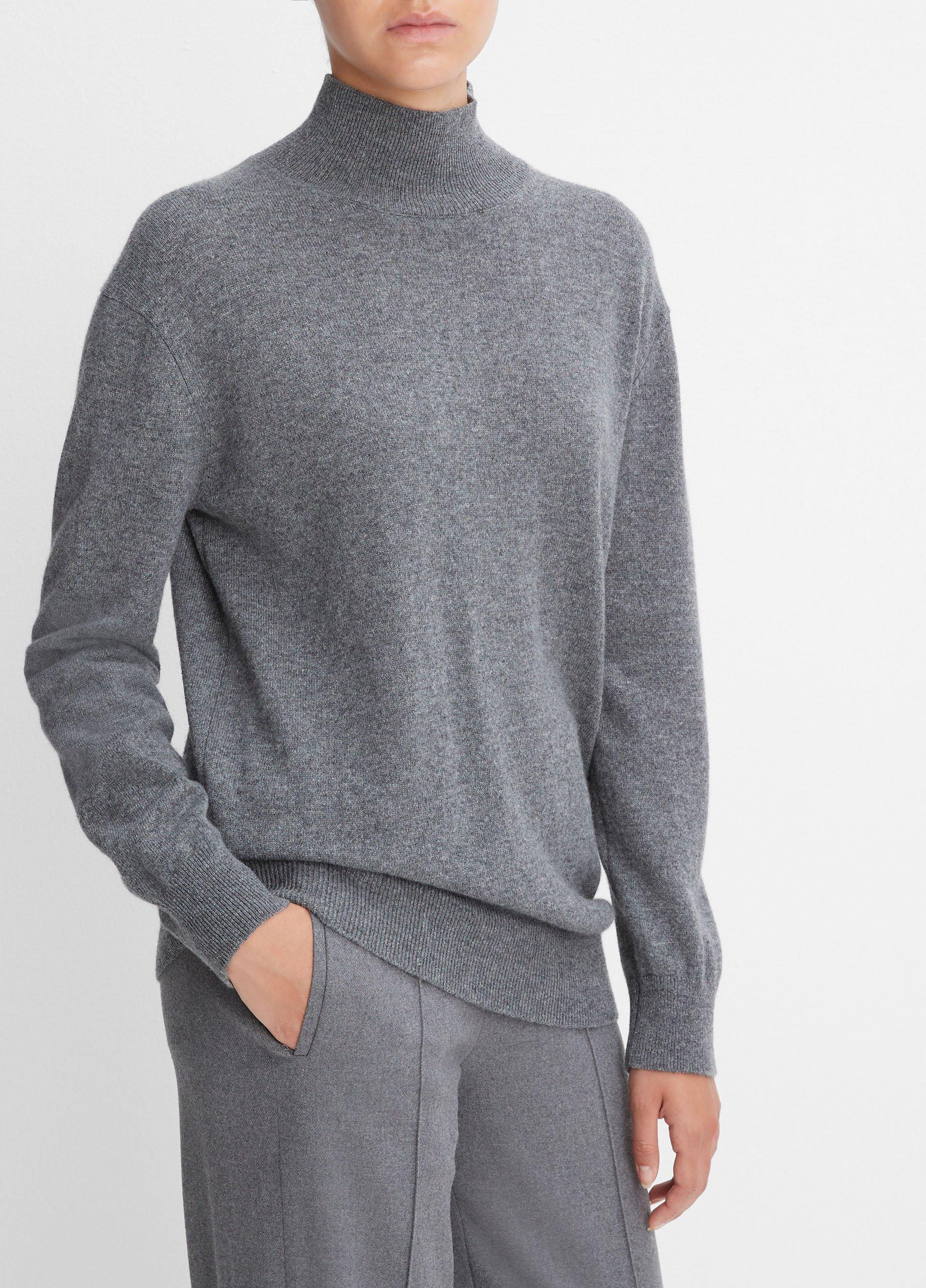 Vince turtleneck cashmere clearance sweater