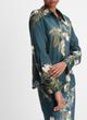 Camellia Branch Silk Bias Long-Sleeve Blouse image number 2