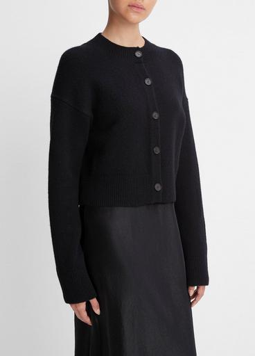 Wool-Cashmere Cropped Cardigan image number 2