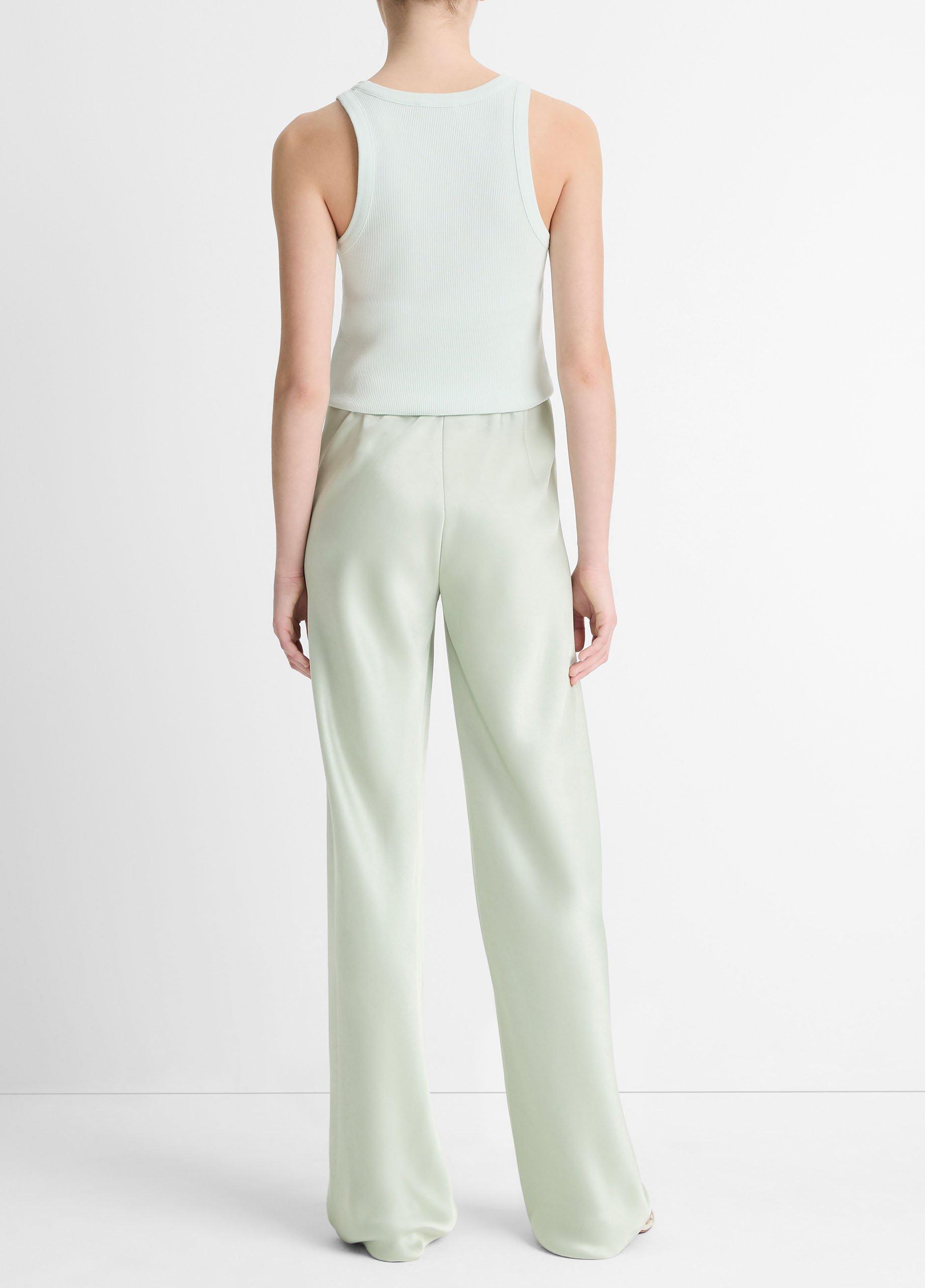 パンツ satin Water pants frey Chateau Satin Free Spirit Wide Leg Pants – Sugarlips