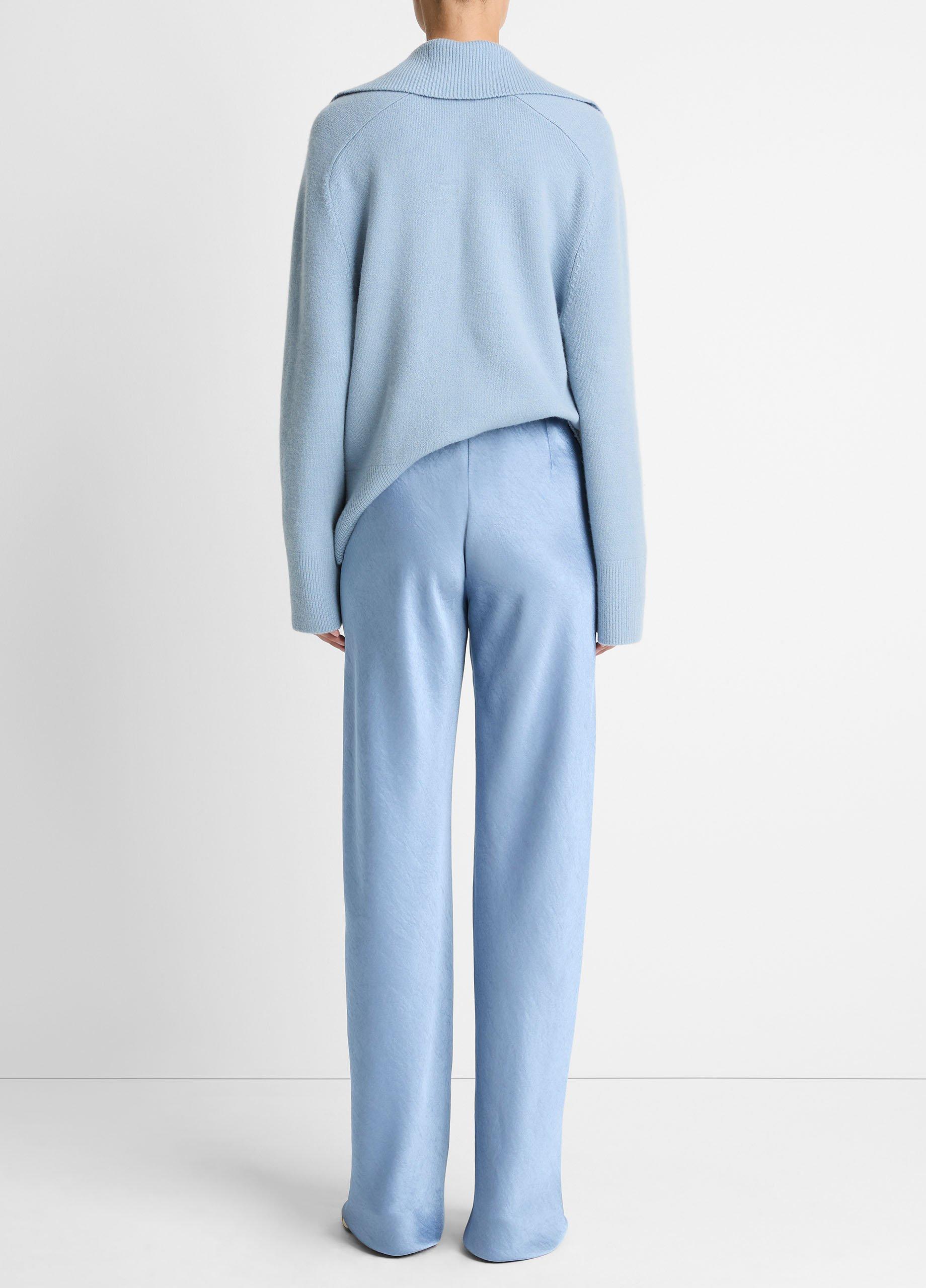 Colette High-Rise Fluid Satin Bias Pant image number 2