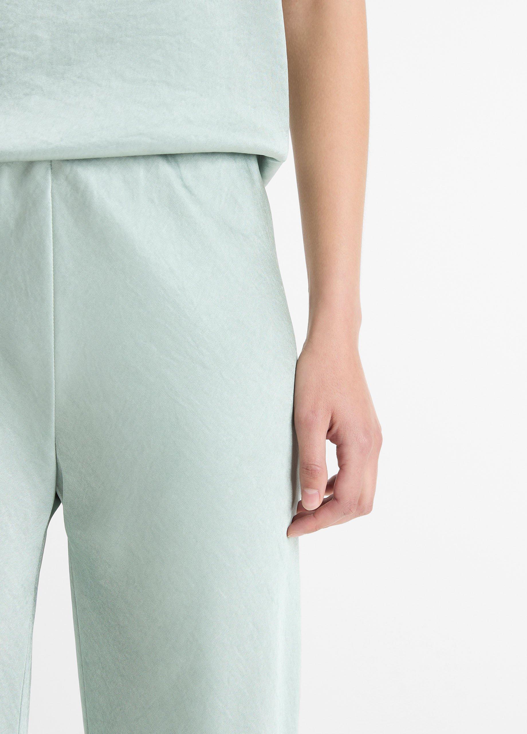 Colette High-Rise Fluid Satin Bias Pant image number 3