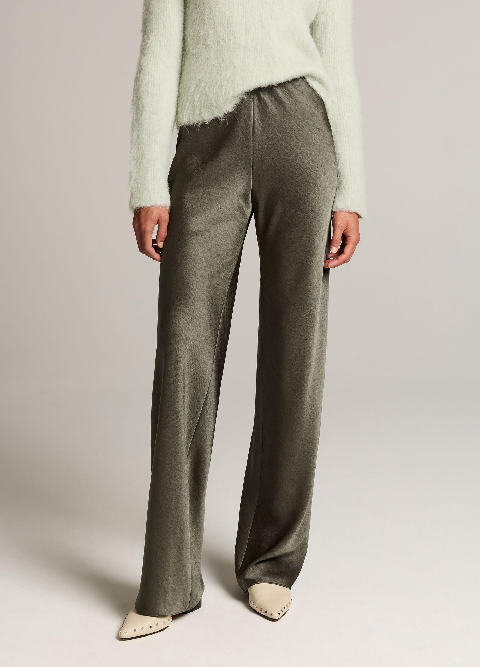 Colette High-Rise Fluid Satin Bias Pant image number 3