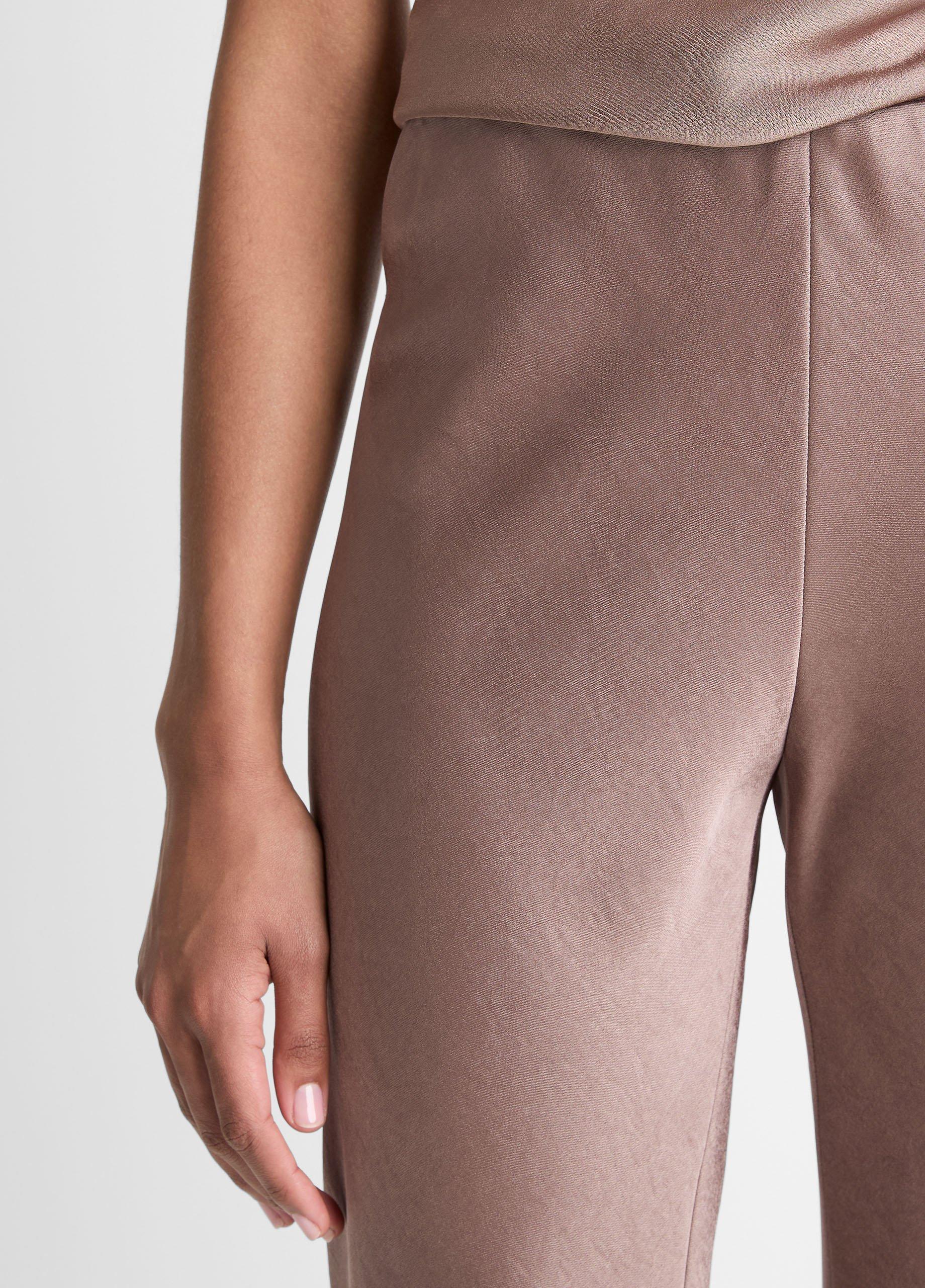 Colette High-Rise Fluid Satin Bias Pant image number 3