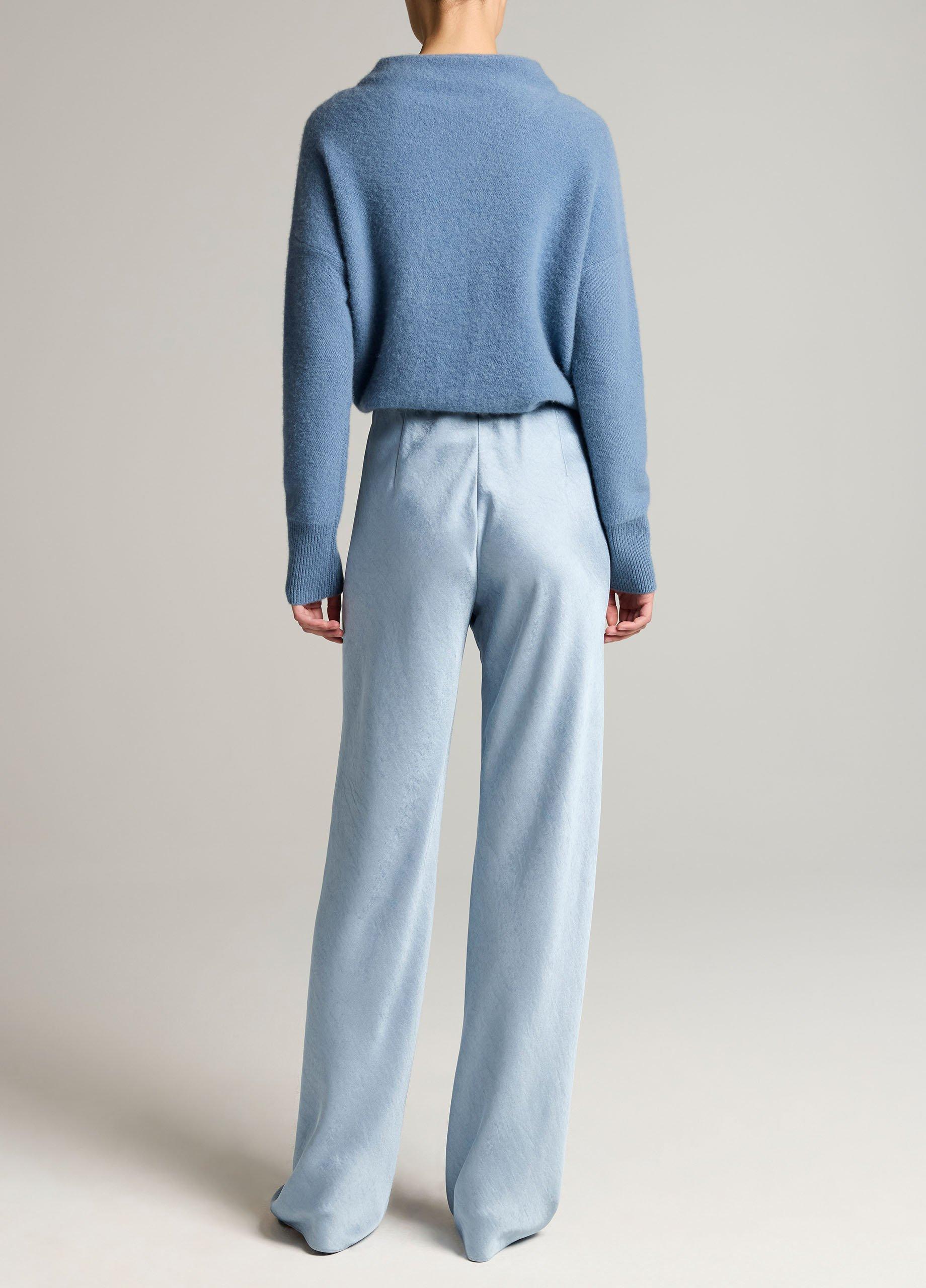 Colette High-Rise Fluid Satin Bias Pant image number 2