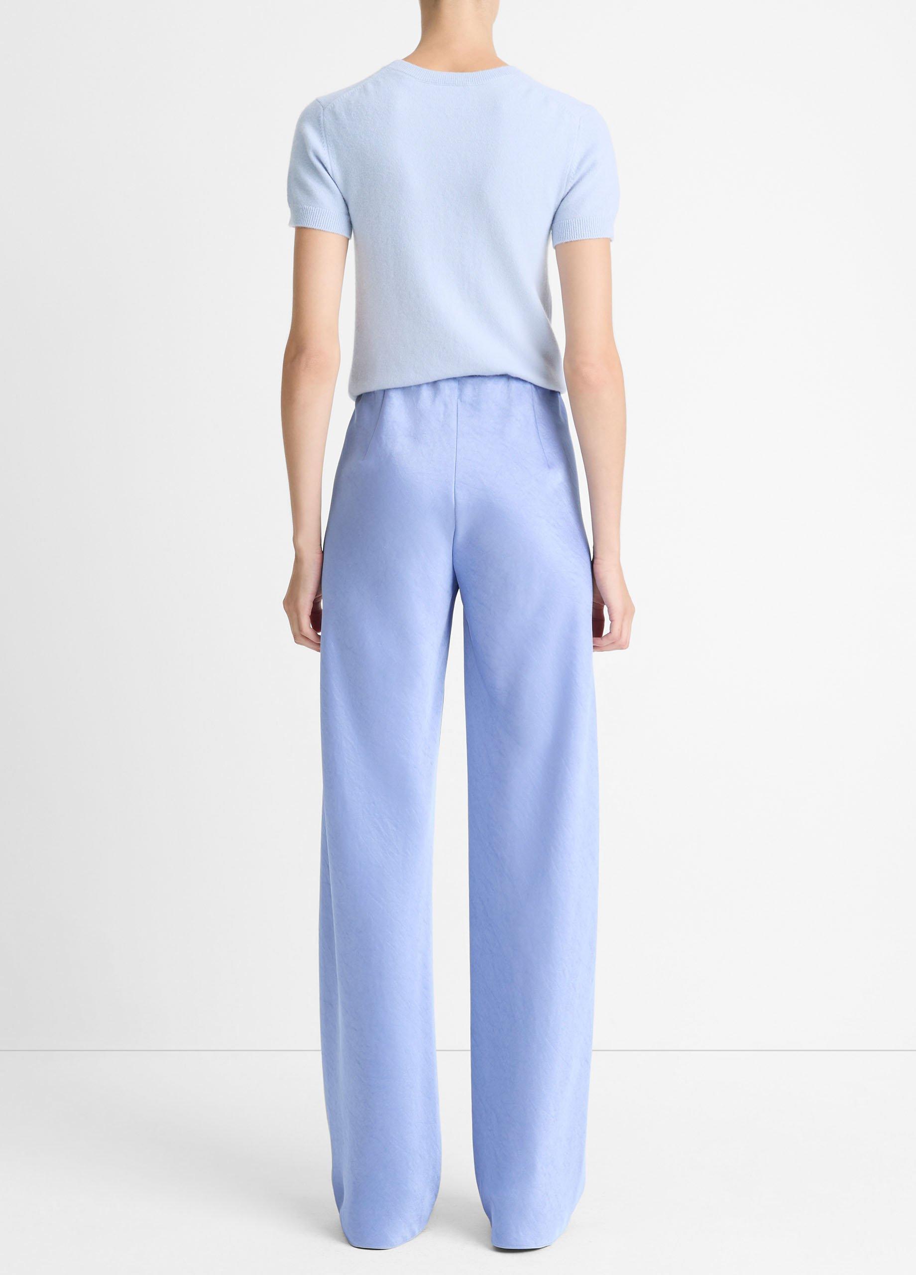 Colette High-Rise Fluid Satin Bias Pant image number 3
